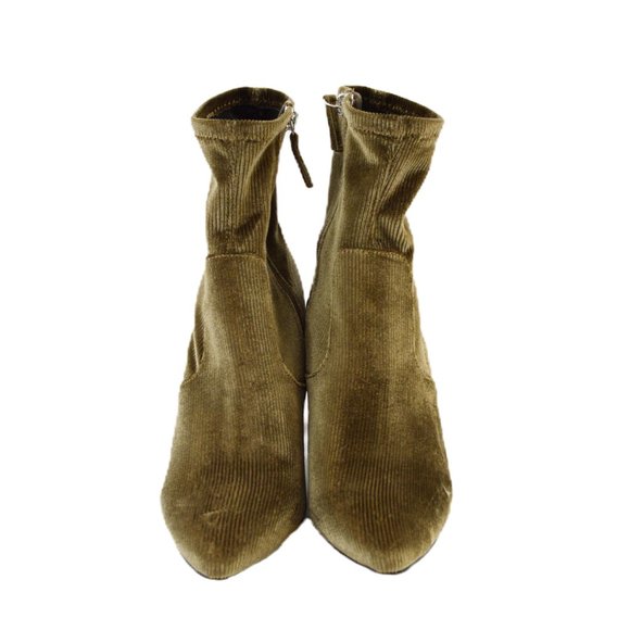 Steve Madden Elory Velvet Bootie #109-41 - Picture 2 of 5